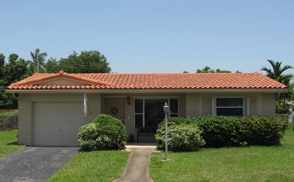 Residential tile roof hollywood